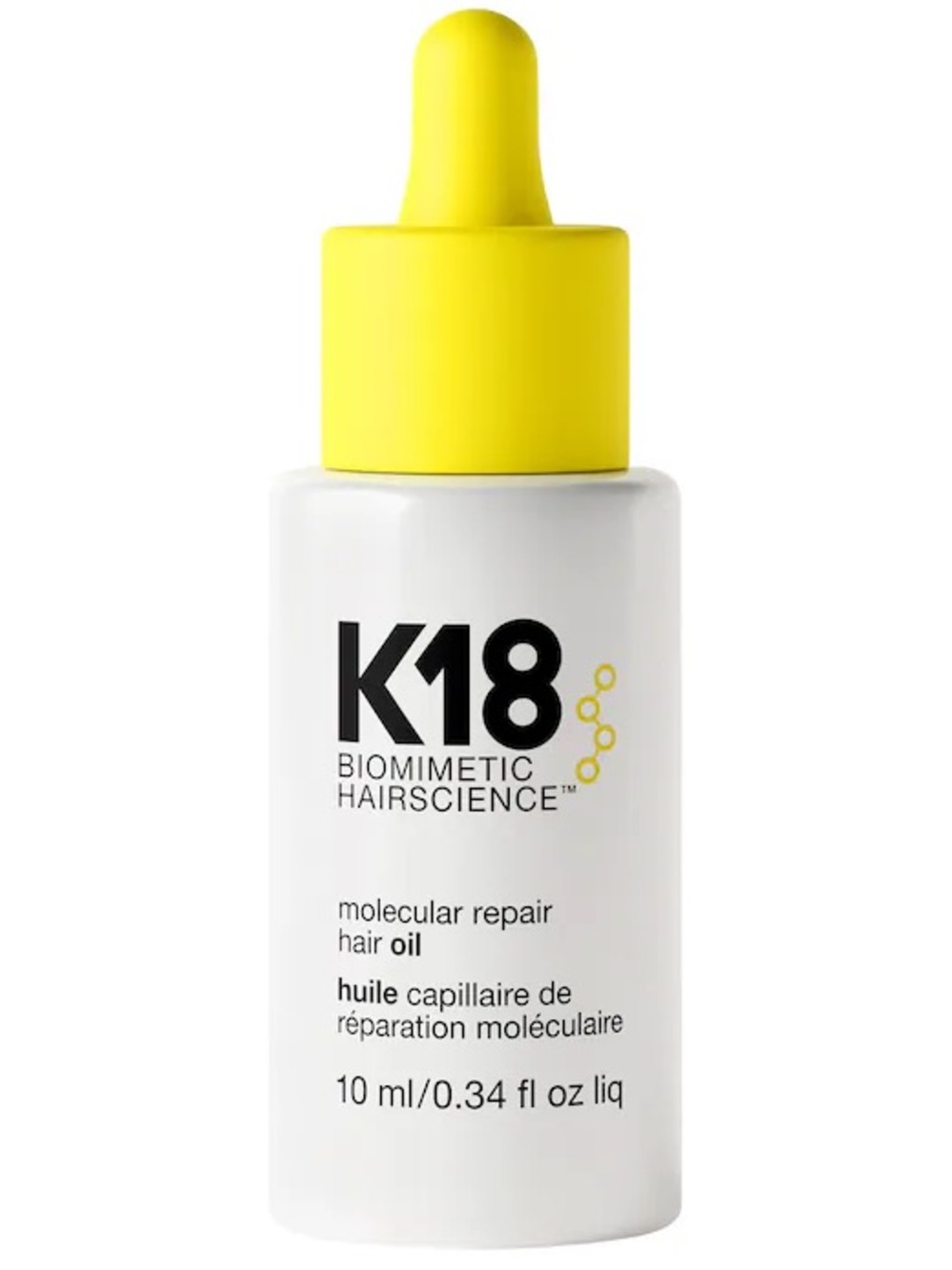 NIB K18 Biomimetic Hairscience Mini Molecular Repair Hair Oil 10ml